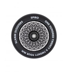 Slamm 120mm Spiro Wheel Black