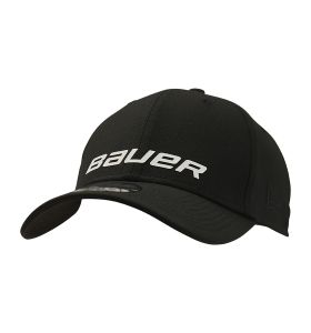 Bauer Core Fitted Cap Blk Sr s22