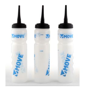 Water Bottle Grip Move XL 1L Transparant-White