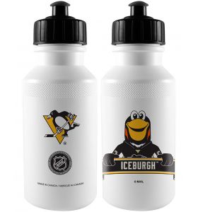  NHL Mascot Water Bottle 500ml Pittsburgh