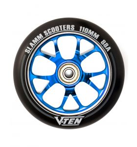 Slamm V-Ten Wheel 110mm Blue