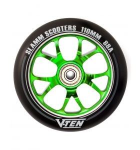 Slamm V-Ten Wheel 110mm Green