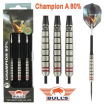 Bulls 80% Champion A darts 21-23-25 gram