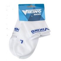 Viking coolmax schaatssokken wit