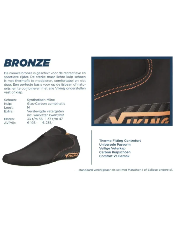 Viking Bronze Schoen Wit - Afbeelding 2
