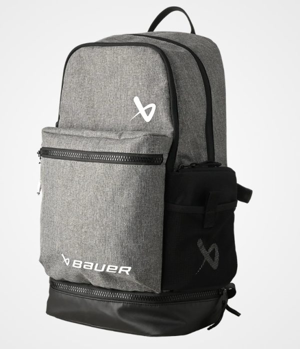 Bauer Varsity Backpack Grey Black
