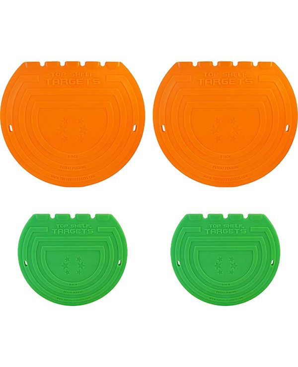 Magnetic Shooting Targets Combo Pack (2x 8" + 2x 6")