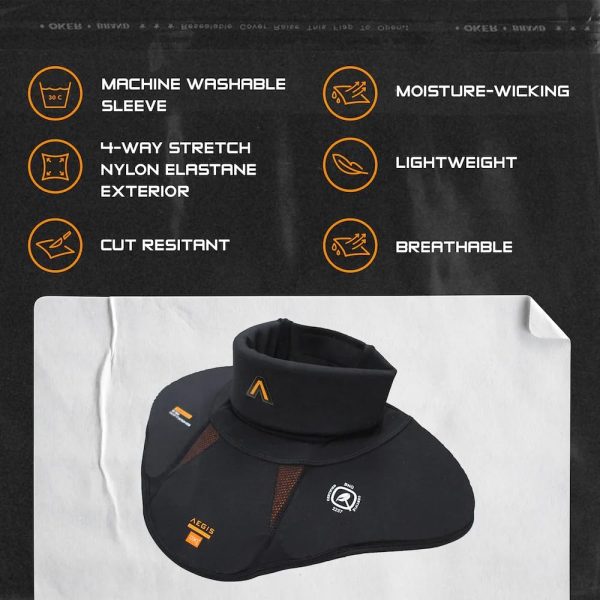 Aegis Goalie Pro Interceptor Neckguard - Afbeelding 3