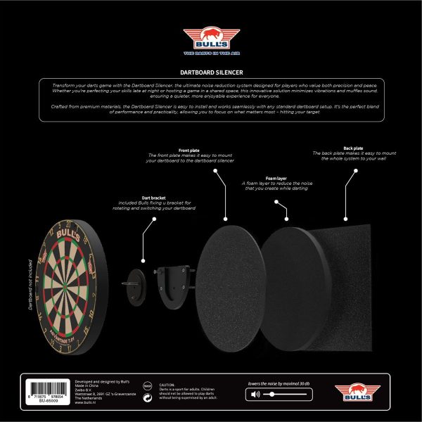 Bull's Dartboard Silencer - Afbeelding 5