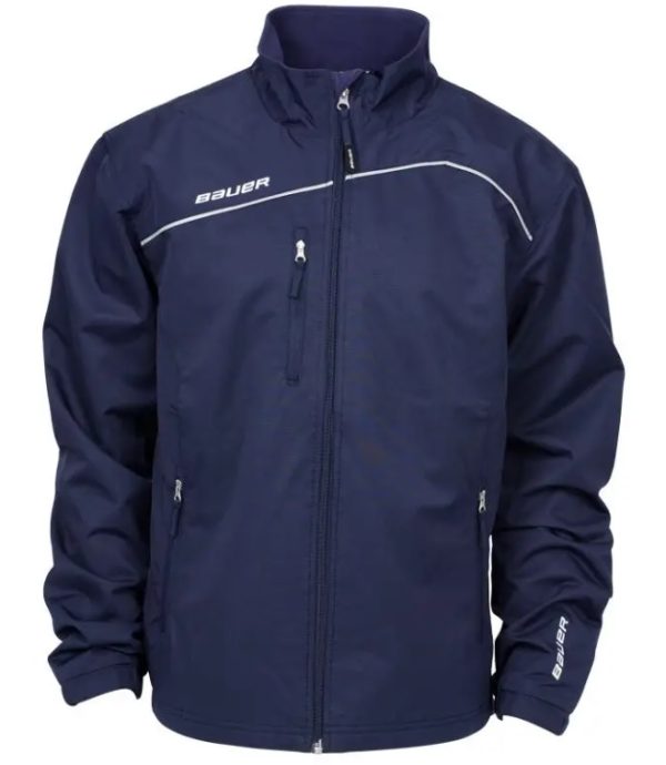 Bauer lightweight Youth Warm Up Jacket Navy Maat M