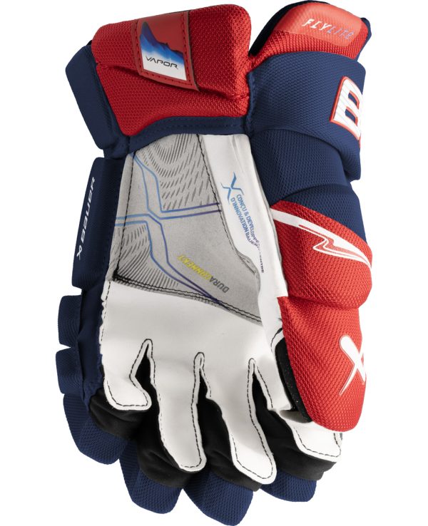 Bauer HG Vapor Flylite NRW Navy Red White SR - Afbeelding 2