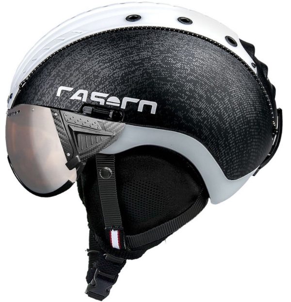 Casco SP-2 Visor Schaats en Ski Helm Black White