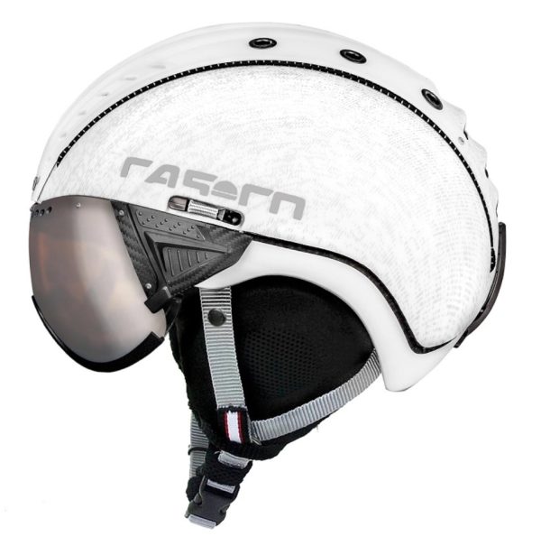 Casco SP-2 Visor Schaats en Ski Helm White