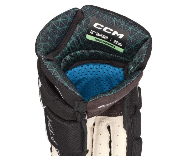 CCM HG JetSpeed FTW Womans Gloves Black - Afbeelding 5