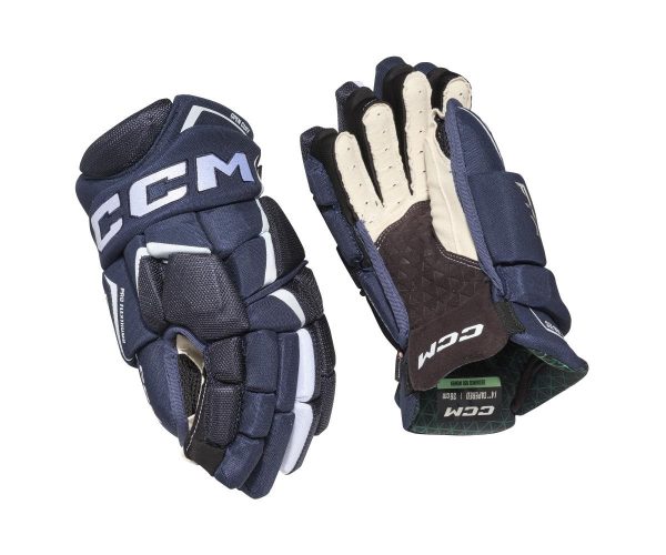 CCM HG JetSpeed FTW Womans Gloves Navy - Afbeelding 2