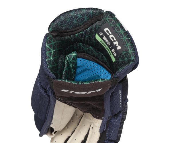 CCM HG JetSpeed FTW Womans Gloves Navy - Afbeelding 4