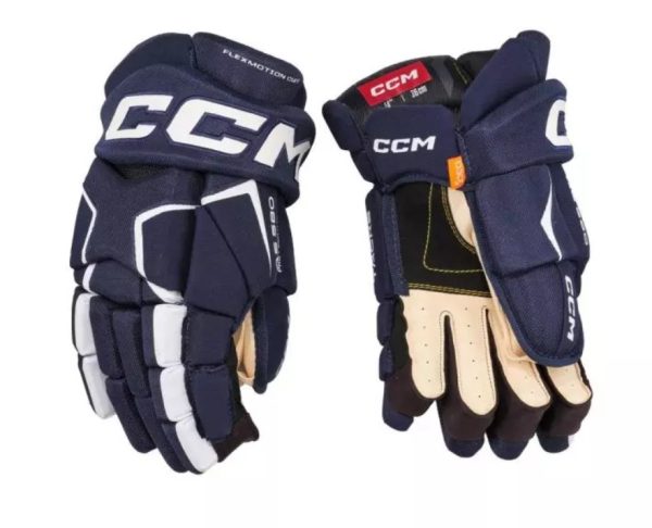 CCM HG Tacks AS580 Gloves Navy 15"