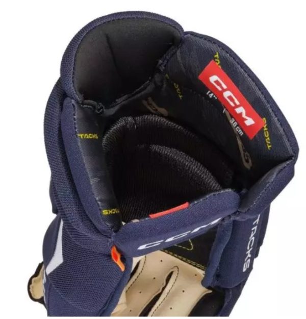 CCM HG Tacks AS580 Gloves Navy 15" - Afbeelding 4