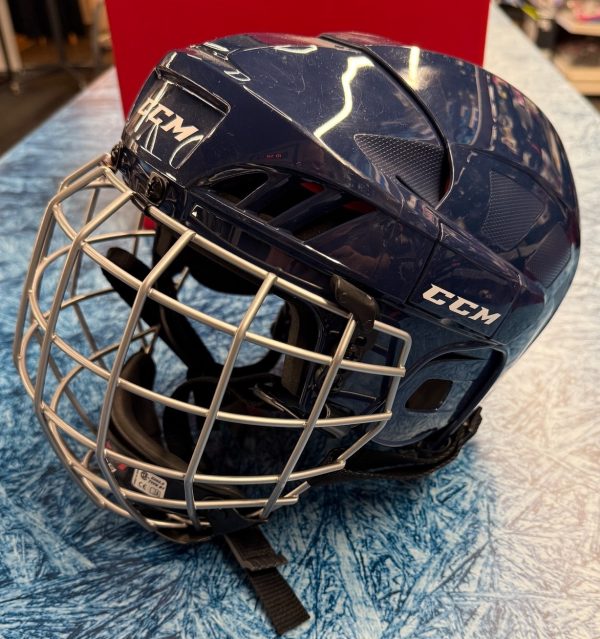 CCM HTC 50 Helmet Combo Navy S - Afbeelding 2