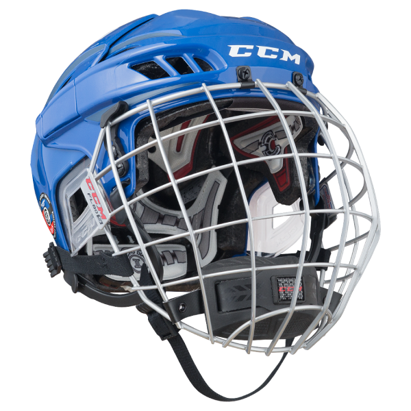 CCM HTC Fitlite 80 Helmet Combo Blue S