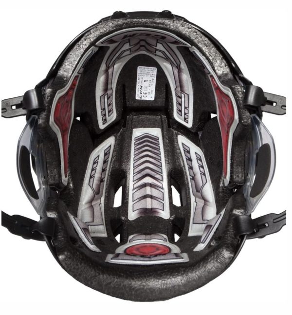 CCM HTC Fitlite 80 Helmet Combo Blue S - Afbeelding 2