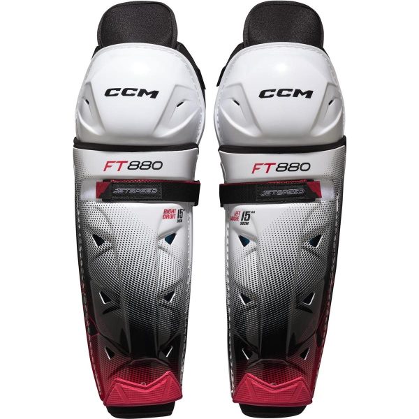 CCM SG Jetspeed FT880 Shin guards Sr - Afbeelding 2