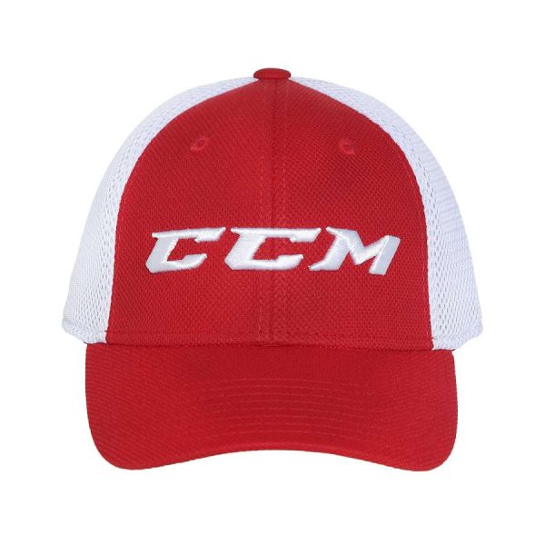 CCM Team Mesh Flex Cap Rood Maat S/M