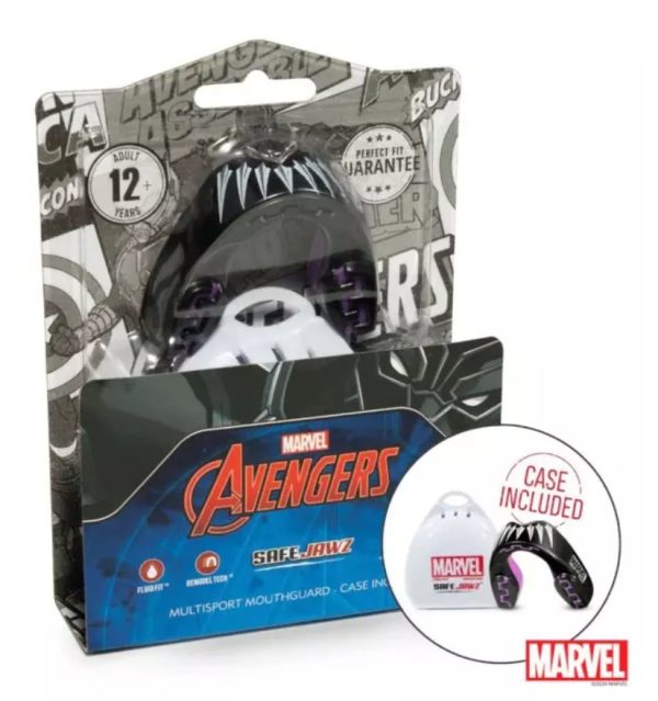 SafeJawz Marvel Mouthguard Black Panther Sr - Afbeelding 4
