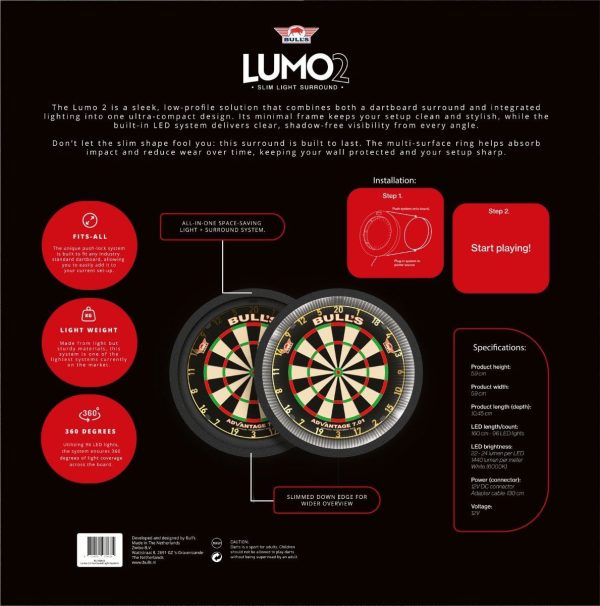 Bull’s Lumo 2 Surround Light System - Afbeelding 6