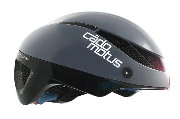 Cádomotus Omega Aero Helmet Grey Glans Maat M