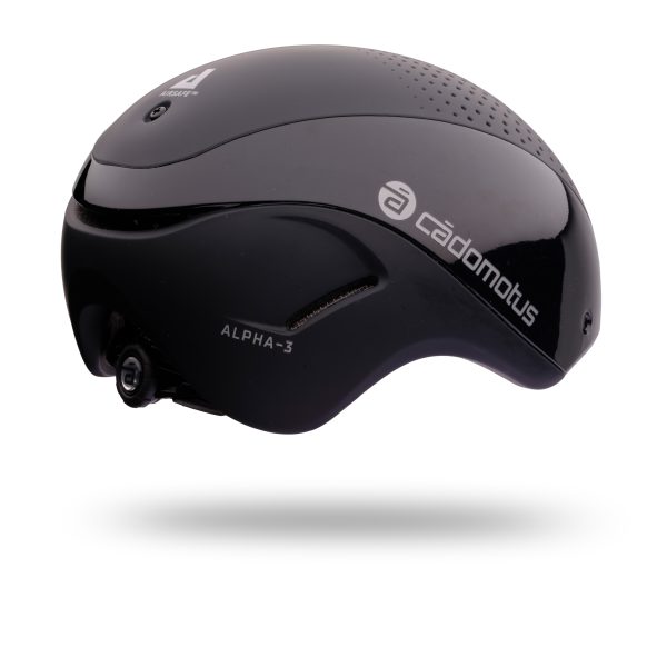 Cádomotus Alpha 3+Schaatshelm met Vizier en Aero Shell Black - Afbeelding 3