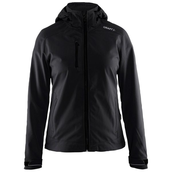Craft Light Softshell Jacket Black Dames Maat L