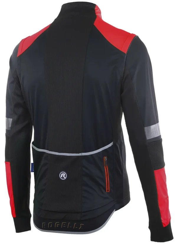 Rogelli Force Winter Jacket Black/Red - Afbeelding 2
