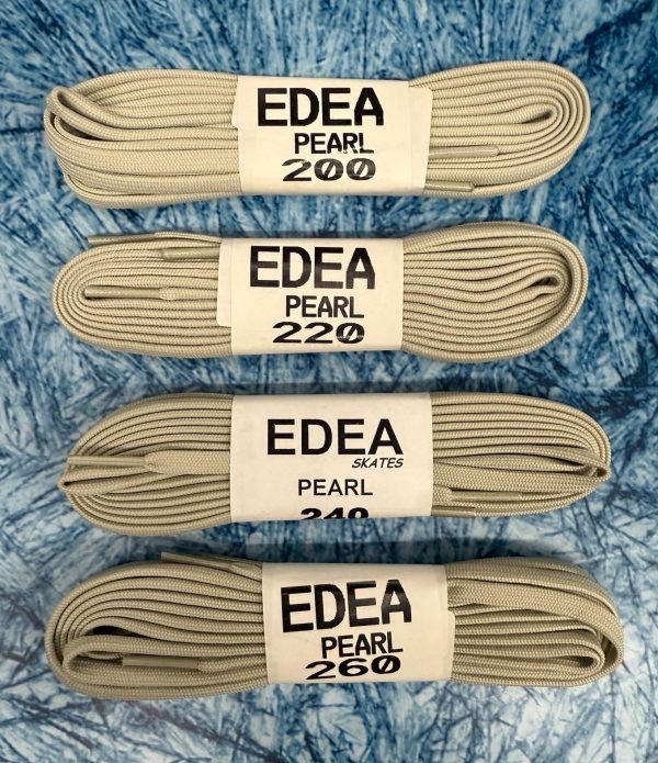 Edea Schaats Veters Pearl Grey