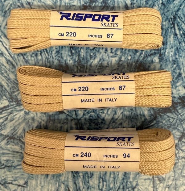 Risport Schaats Veters Beige