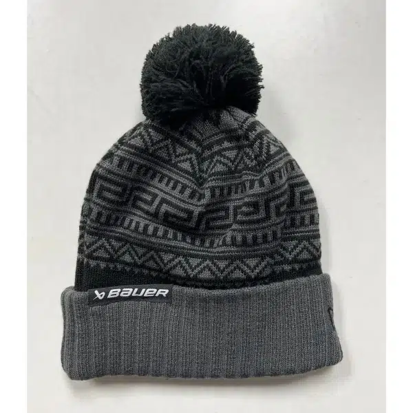 Bauer Intarsia Pom Knit Beanie SR