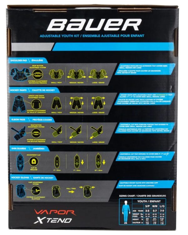 Bauer Vapor Start Kit Xtend Youth - Afbeelding 8