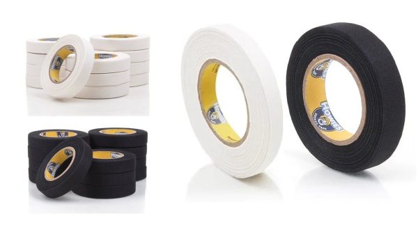 Howies 1/2" Knob Sticktape White / Black 10 yards