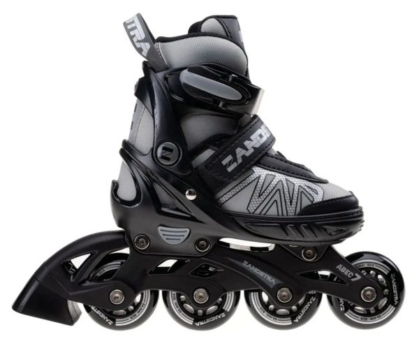 Zandstra Combi Verstelbare Schaats / Skate Black Silver - Afbeelding 3