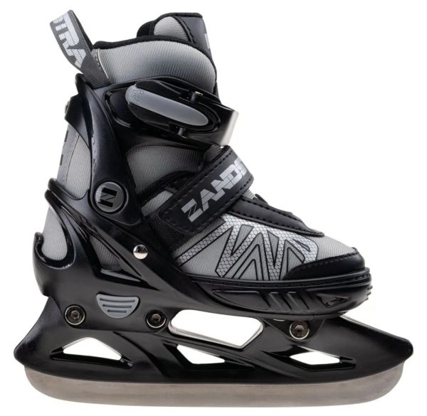 Zandstra Combi Verstelbare Schaats / Skate Black Silver - Afbeelding 2