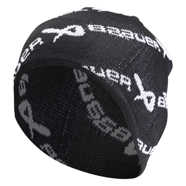 Bauer X New Era Overbrand Icon Toque Black/White SR