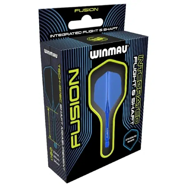 Winmau Fusion Azure Blue No2 - Afbeelding 4