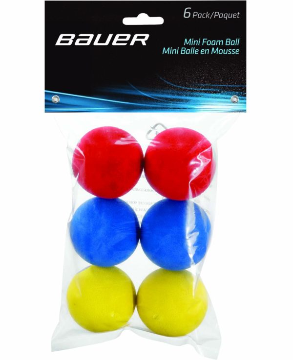Bauer Mini Foam Ball (6pack)