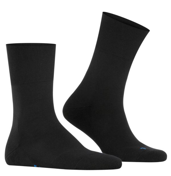 Falke Run Unisex Sok Zwart - Afbeelding 2
