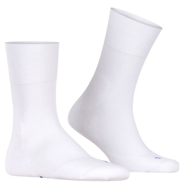 Falke Run Unisex Sok Wit - Afbeelding 2
