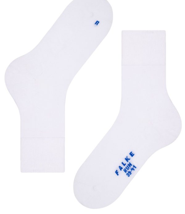 Falke Run Unisex Sok Wit - Afbeelding 4