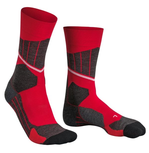 Falke SC1 Heren Skate Sock Lipstick Red Mix