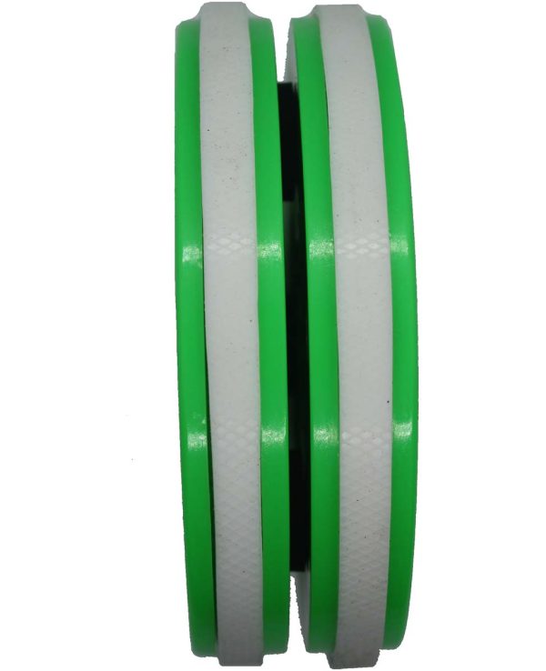 Green Biscuit Pro Saucer Pass Off Ice Puck - Afbeelding 2