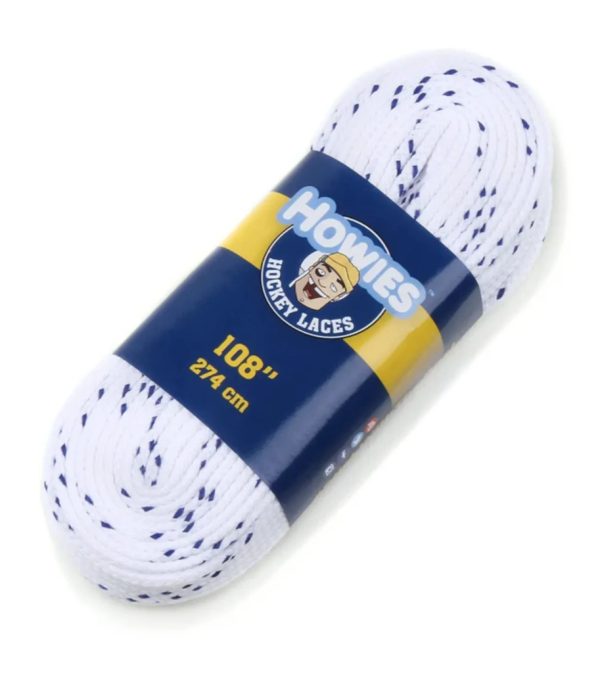 Howies Non Wax White Hockey Laces