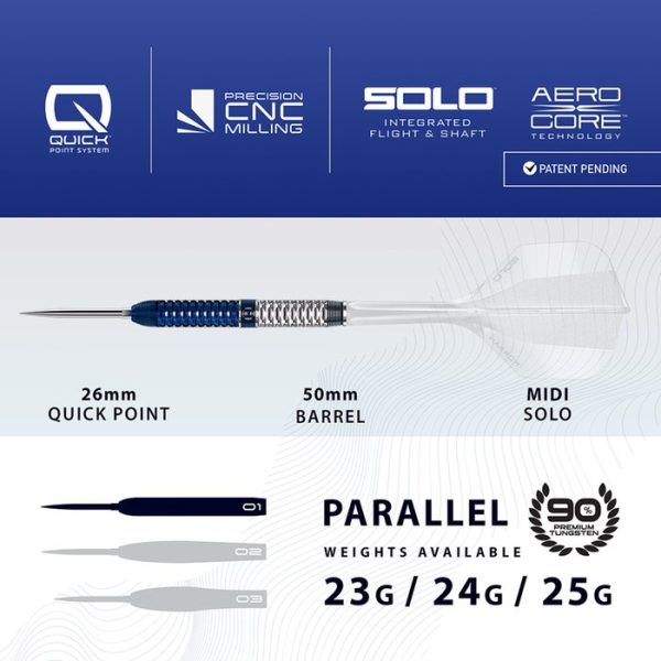 Harrows Geo Parallel Quick Point 90% - Afbeelding 3
